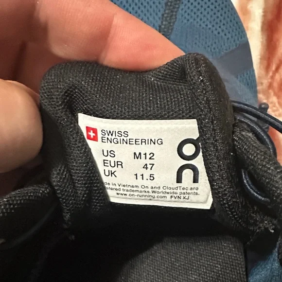 DC Men's Blue and Black Athletic Shoes. Size 12 - Picture 5 of 6